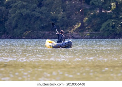 Kayaking In The Lake District, UK