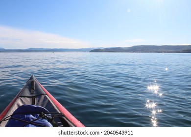 Kayaking In The Ocean First Person Perspective