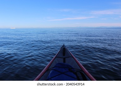 Kayaking In The Ocean First Person Perspective