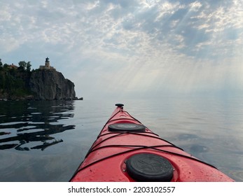 Kayaking On The North Shore Of Lake Superior  