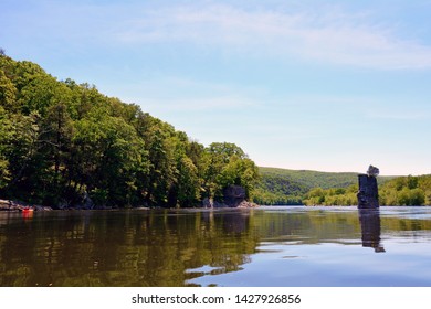 Kayaking On the River at the Delaware Water Gap