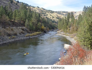 Kayaking Payette River, Idaho