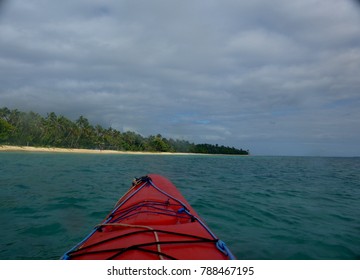 Kayaking In Tonga, Uoleva Island, Lifuka, Haapai