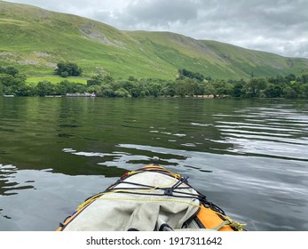 Kayaking At Ullswater In The Lake District