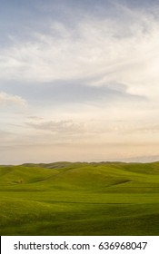 Kazakhstan Steppe Panorama View