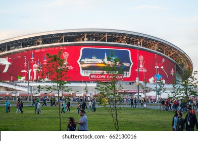 KAZAN, RUSSIA - June 18, 2017: Stadium 