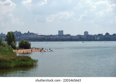 Kazanka River In Kazan Russia August 6, 2022