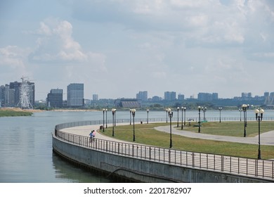 Kazanka River In Kazan Russia August 6, 2022