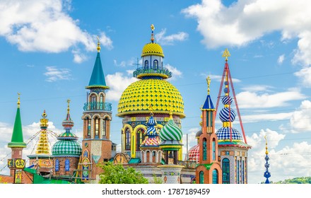 Kazan.Russia.July 20, 2020. Universal Temple Of All Religions.