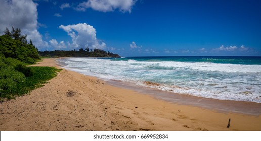 Kealia Beach, Kapaa, Kauai, Hawaii, USA