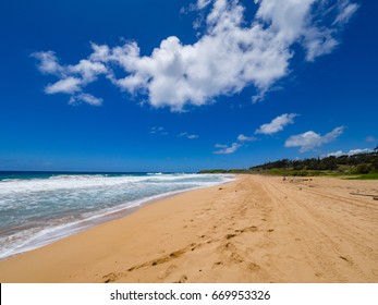 Kealia Beach, Kapaa, Kauai, Hawaii, USA