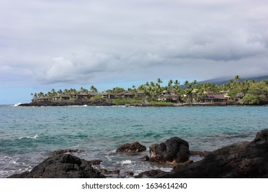 Keauhou Bay On The Big Island Of Hawaii