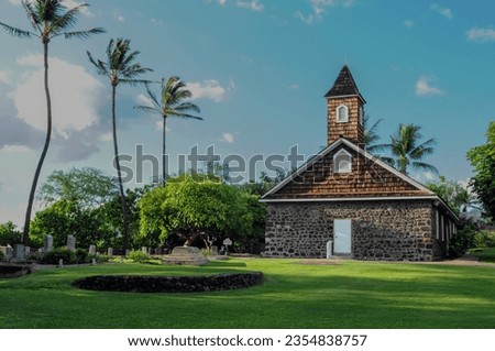 The Keawala'i Congregational Church of Makena, Maui, Hawaii