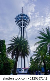 KEDAH, MALAYSIA - July 20, 2018 : A View Of TM Tower ( Menara Alor Setar ) At Alor Setar City. Among A Attraction For Tourist At Kedah
