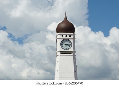 Kedah, Malaysia-October 28, 2021; Baling District Clock Tower. Located At Baling, Kedah