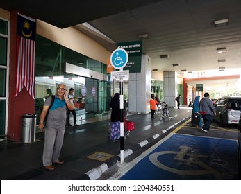 KEDAH,MALAYSIA ,16 OCT 2018 : Inside View Of Alor Setar Sultan Abdul Halim Airport. 