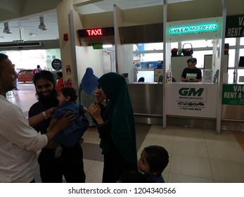 KEDAH,MALAYSIA ,16 OCT 2018 : Inside View Of Alor Setar Sultan Abdul Halim Airport. 