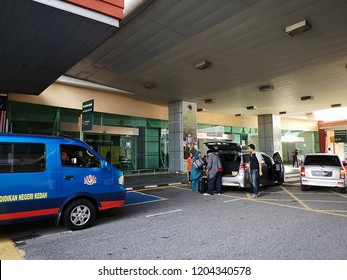 KEDAH,MALAYSIA ,16 OCT 2018 : Inside View Of Alor Setar Sultan Abdul Halim Airport. 