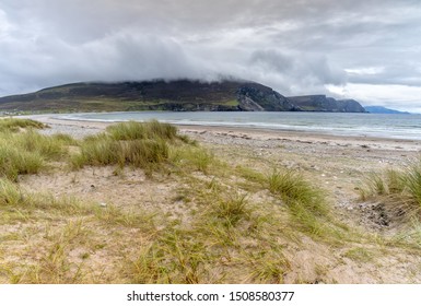 Keel Beach On The Achill Island In Ireland