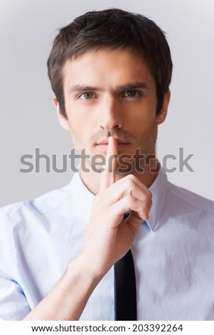 Similar – Image, Stock Photo biometric Biometry Man