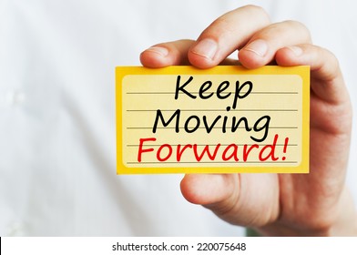 Keep Moving Forward