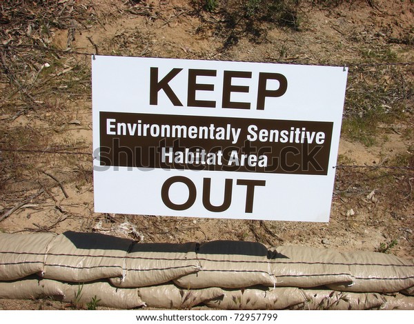 keep-out-environmentally-sensitive-area-sign-stock-photo-edit-now