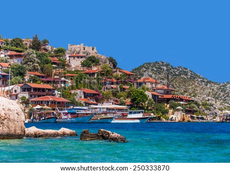 Kekova island, Antalya Turkey 
