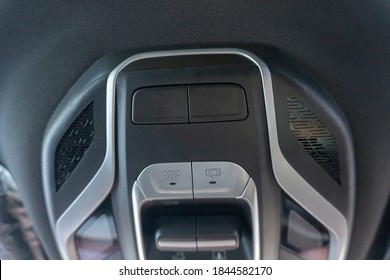 Kelantan, Malaysia - 30 October 2020: A Photograph Of Brand New 2020 Proton X50 Interior.