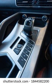 Kelantan, Malaysia - 30 October 2020: A Photograph Of Brand New 2020 Proton X50 Interior.