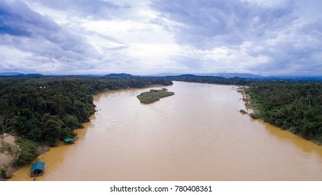 Kelantan Malaysia Aerial View Sungai Kelantan Stock Photo 780408361 ...