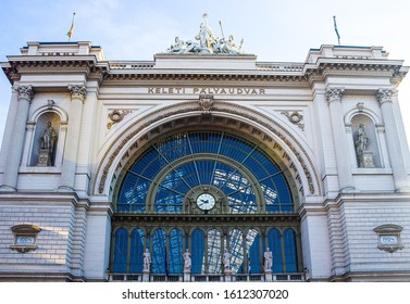 Keleti railway station in Budapest, Hungary, Europe
