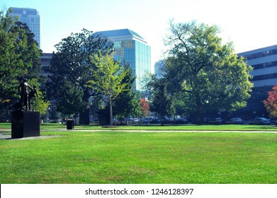 Kelly Ingram Park, Civil Rights District, Birmingham, Alabama, USA, October 15, 1996