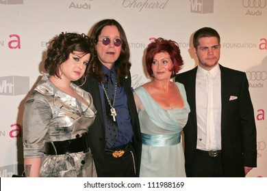 Kelly Osbourne, Ozzy Osbourne, Sharon Osbourne And Jack Osbourne