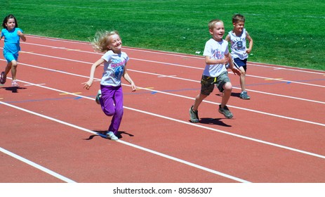 Children Running Race High Res Stock Images Shutterstock