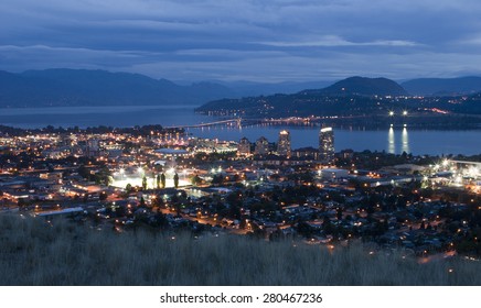 Kelowna At Night