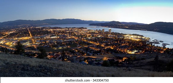 Kelowna At Night