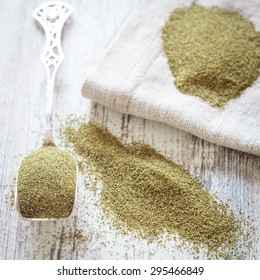 Kelp (algae) Green Powder Healtly Superfood