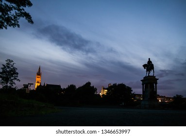 Kelvingrove Park After Sunset