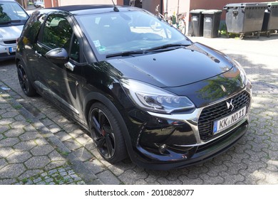 Kempen,Germany-July 17,2021: DS 3 Or Citroën DS3 Parked In Kempen,is A Supermini Car, Produced By The French Manufacturer Citroën From 2016-2019