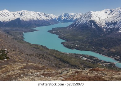 Kenai Lake From Slaughter Ride, Cooper Landing, Alaska.