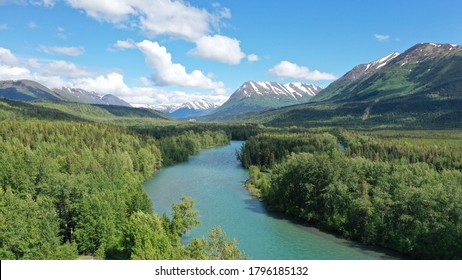 Kenai River In Cooper Landing