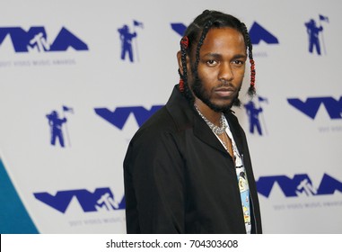 Kendrick Lamar At The 2017 MTV Video Music Awards Held At The Forum In Inglewood, USA On August 27, 2017.