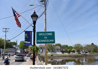 Kennebunk Port During Memorial Day In York County, Maine, USA In 27th May 2019. 