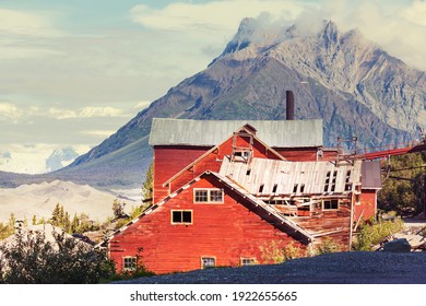 Kennecott Mine Town Near McCarthy , Alaska, USA