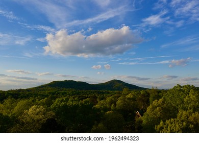 The Kennesaw Mountain In Spring