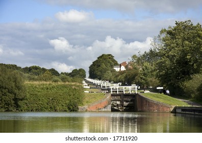 The Kennet And Avon Canal Lock Gates