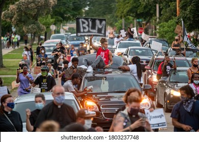 Kenosha, WI - August 24, 2020:
Unrest In Kenosha, Wis., Continued After The Police Shooting Of Jacob Blake, A Black Resident. 