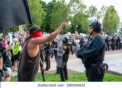 Kenosha, WI - August 24, 2020:
Unrest In Kenosha, Wis., Continued After The Police Shooting Of Jacob Blake, A Black Resident. 