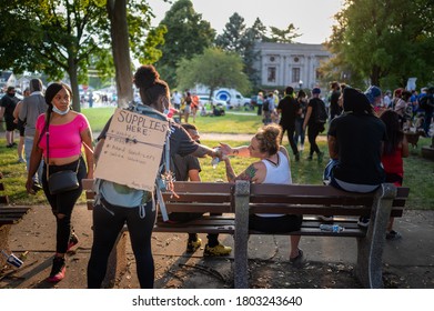 Kenosha, WI - August 24, 2020:
Unrest In Kenosha, Wis., Continued After The Police Shooting Of Jacob Blake, A Black Resident. 