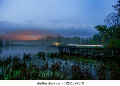 Kensington Metropark Marsh Sunset